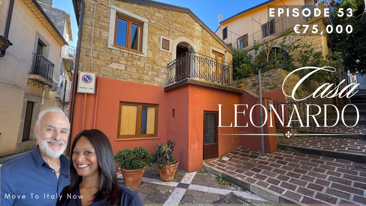 €75K Fully Restored Stone House with Sea Views in Reitano