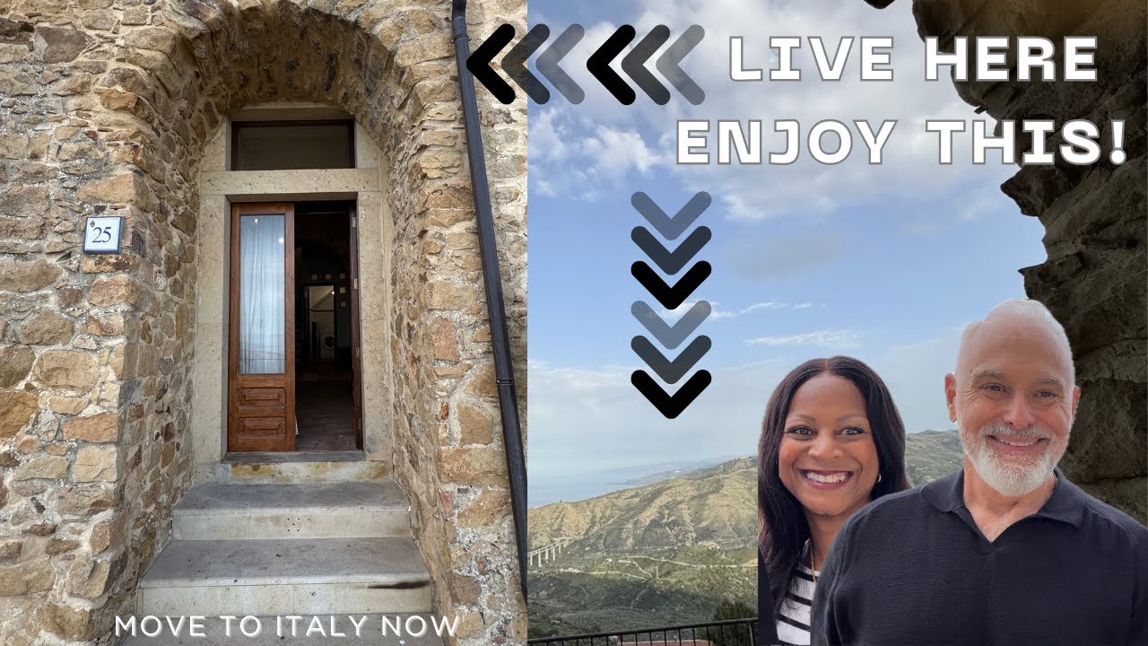Restored 17th Century Stone House with Sea Views in Tusa