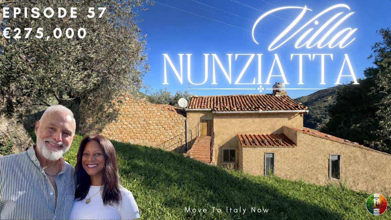 €275K Stone Villa with Sea Views in Santo Stefano di Camastra